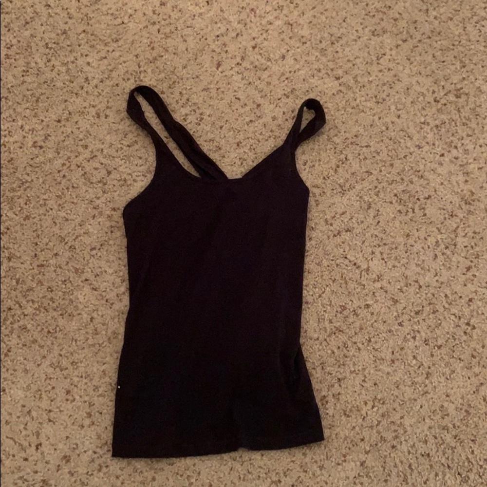 A black tank top